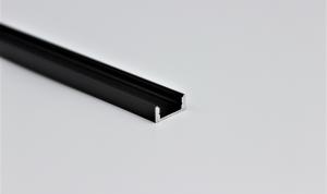 LED-strip Profiel 3 Meter Zwart 17.5mm x 7mm Opbouw