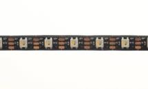 LuxaLight Pixel LED-strip SK6812 Digitaal RGBWW High Power Beschermd Zwarte PCB (5 Volt, 60 LEDs, 5050, IP64)