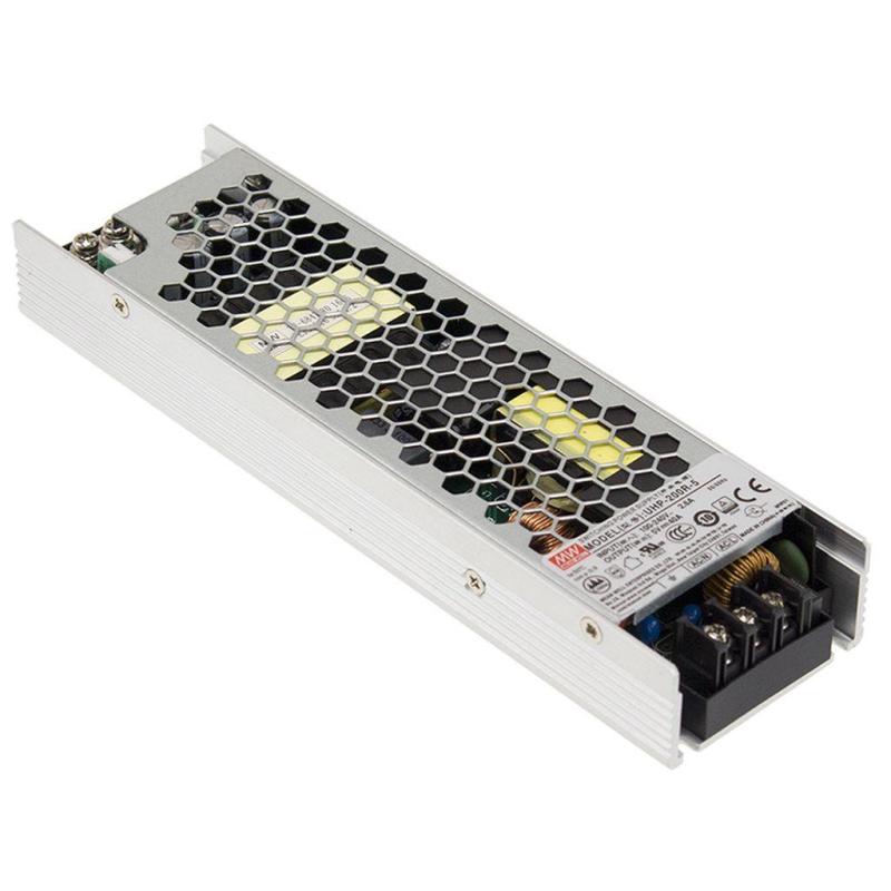 LED Voeding Mean Well UHP, 24 Volt 8.4A 200 Watt