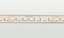 LuxaLight LED-strip Full Color RGB + Warm White 2800K + White 8000K, RGBWWW High Power Waterproof (24 Volt, 84 LEDs, 5050, IP68)