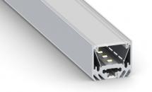 LED-strip Profile 3 meter 26.6mm x 23.5mm surface mounted