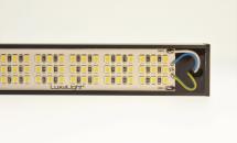 LuxaLight Industriële LED Armatuur Transparant IP68 Wit Volledig Spectrum 5700K 24.2x16mm (24 Volt, 2835, IP68)