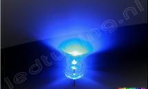 Flat Top LED 5mm T1¾ 90° 1700mcd Blue