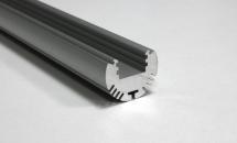 LED-strip Profile 2 Meter 24mm x 24mm Round LED-strip Profile 2 Meter 24mm x 24mm Round